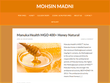 Tablet Screenshot of mohsinmadni.org